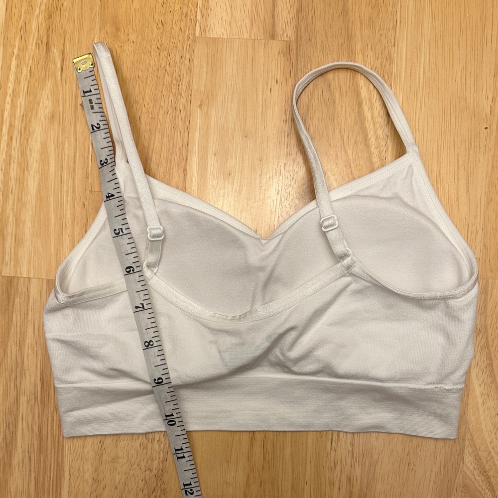 Jockey Women's White Bralette - Picture 7 of 7